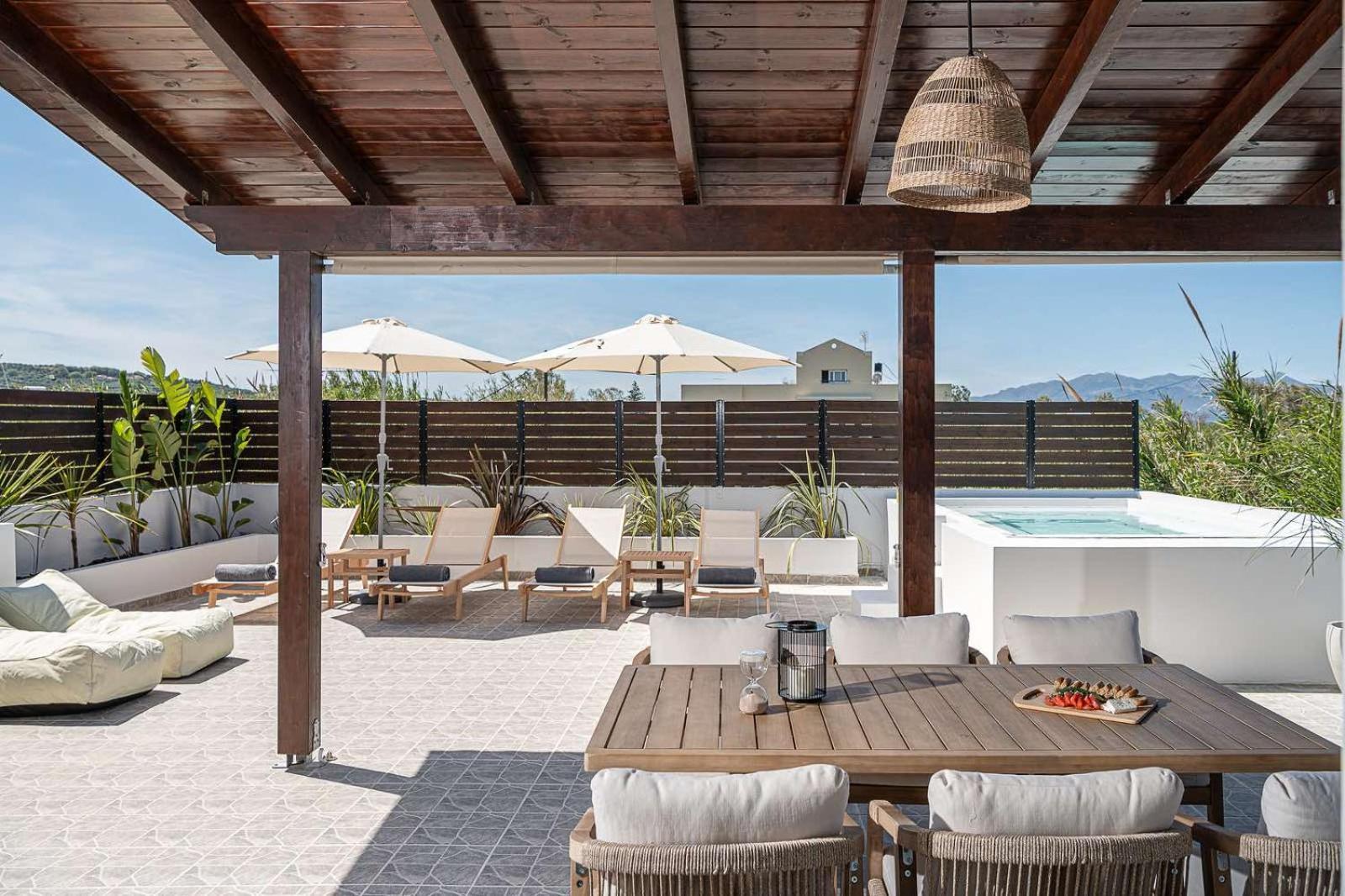 Sol Luxury Apartment - Close To The Beach With A Private Mini Pool Chania  Ngoại thất bức ảnh