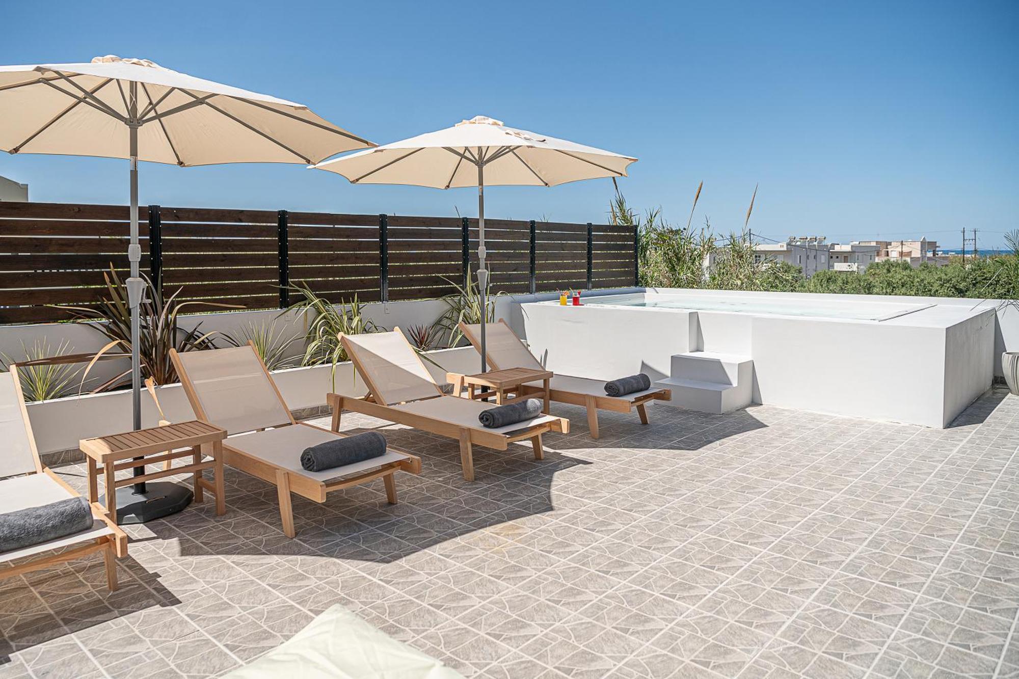 Sol Luxury Apartment - Close To The Beach With A Private Mini Pool Chania  Ngoại thất bức ảnh